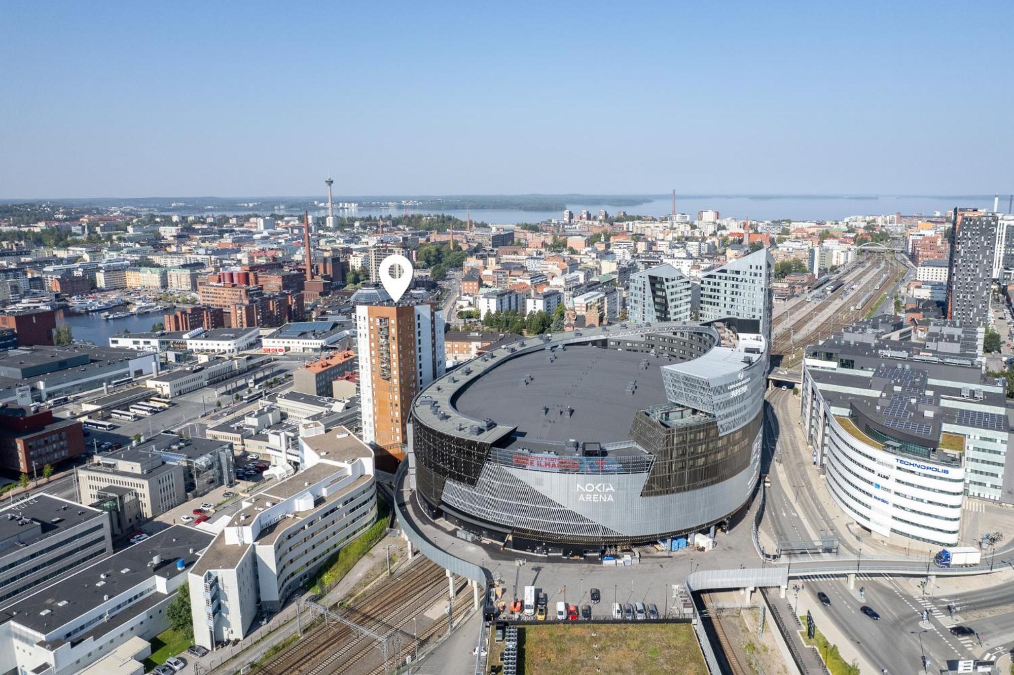 "Areena" - Modern 1Br Apartment Next To Nokia Arena - Hosted By 2Ndhomes Tammerfors Eksteriør bilde